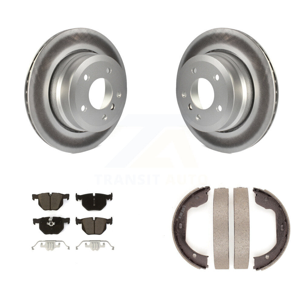 Transit Auto KGC-103000 Disc Brake Kit for 2006-2010 BMW 528i, BMW 535i xDrive and More - Rear