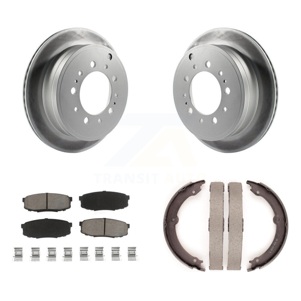 Transit Auto KGC-103007 Disc Brake Kit for 2007-2021 Lexus LX570, Toyota Land Cruiser and More - Rear
