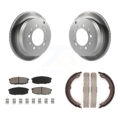 Transit Auto KGC-103007 Disc Brake Kit for 2007-2021 Lexus LX570, Toyota Land Cruiser and More - Rear
