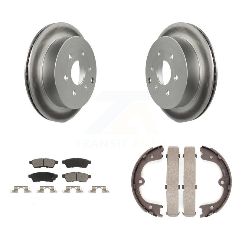 Transit Auto KGC-103010 Disc Brake Kit for 2005-2023 Nissan Xterra, Nissan Frontier - Rear