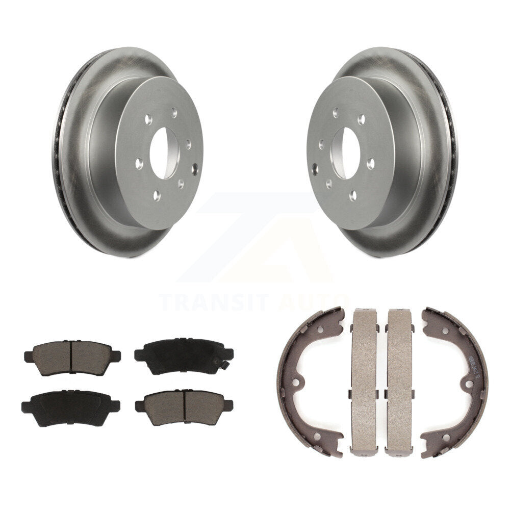 Transit Auto KGC-103012 Disc Brake Kit for 2006-2007 Nissan Xterra - Rear