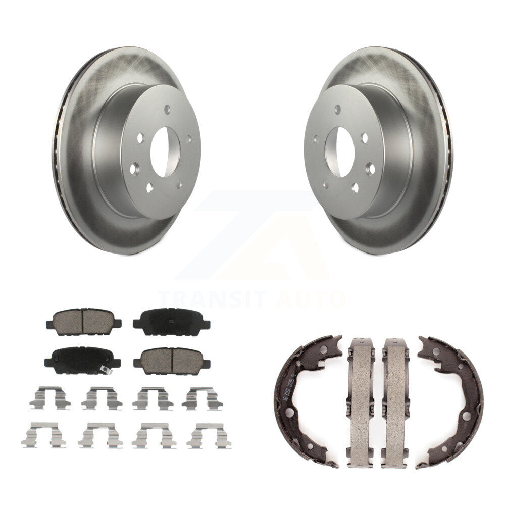 Transit Auto KGC-103018 Disc Brake Kit for 2008-2022 Nissan LEAF, Nissan Juke and More - Rear
