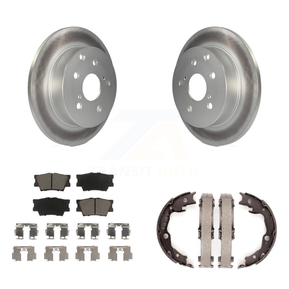 Transit Auto KGC-103019 Disc Brake Kit for 2006-2018 Lexus HS250h, Toyota RAV4 - Rear