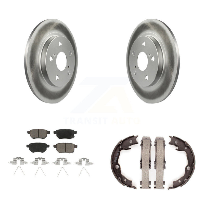 Transit Auto KGC-103022 Disc Brake Kit for 2009-2013 Toyota Matrix, Pontiac Vibe - Rear