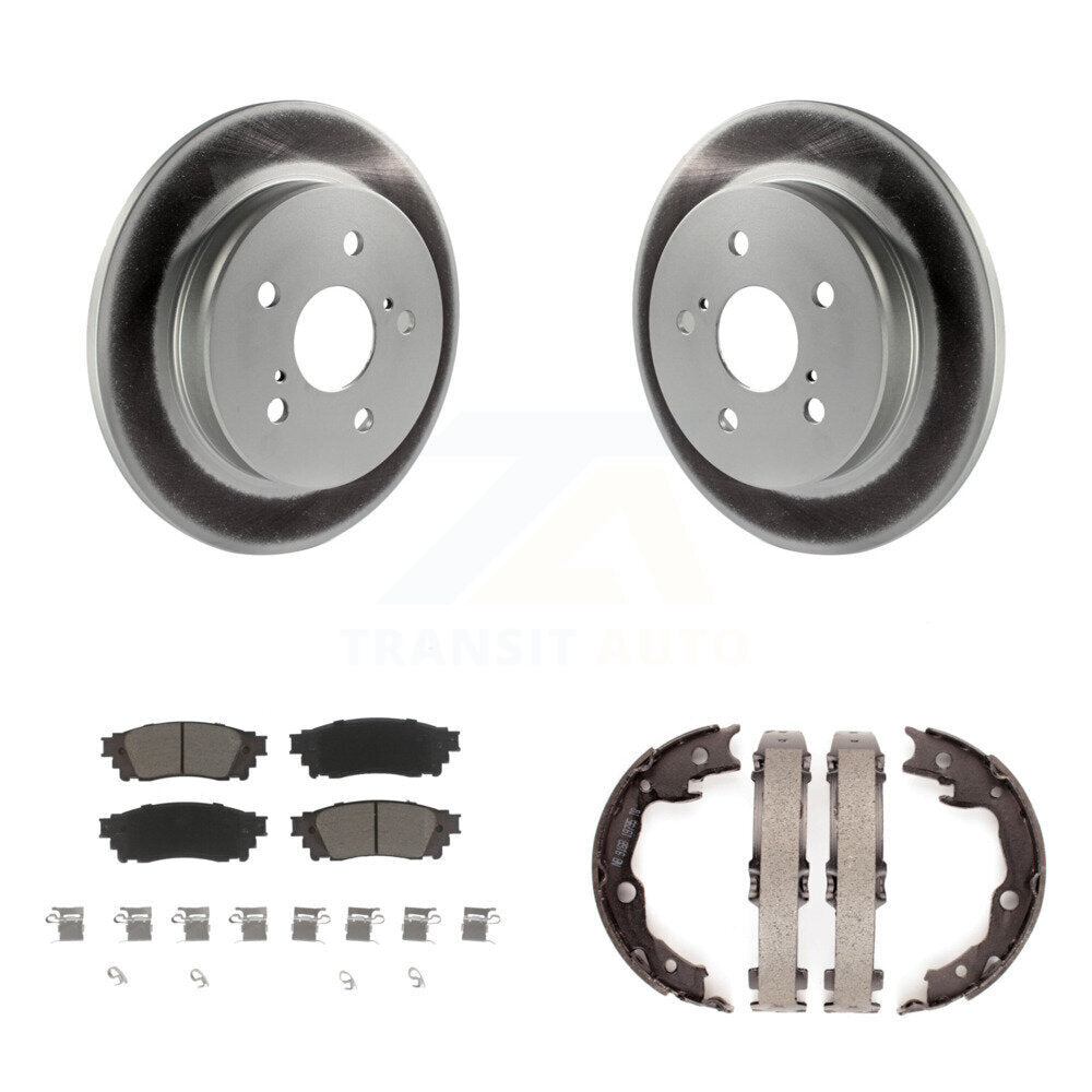 Transit Auto KGC-103023 Disc Brake Kit for 2018-2023 Toyota Camry, Toyota RAV4 - Rear