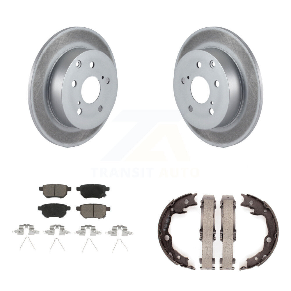 Transit Auto KGC-103025 Disc Brake Kit for 2010 Toyota Matrix - Rear