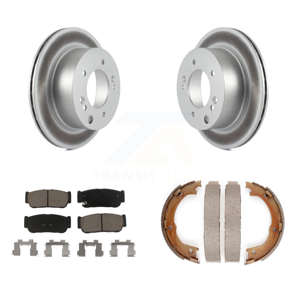 Transit Auto KGC-103026 Disc Brake Kit for 2003-2006 Kia Sorento - Rear
