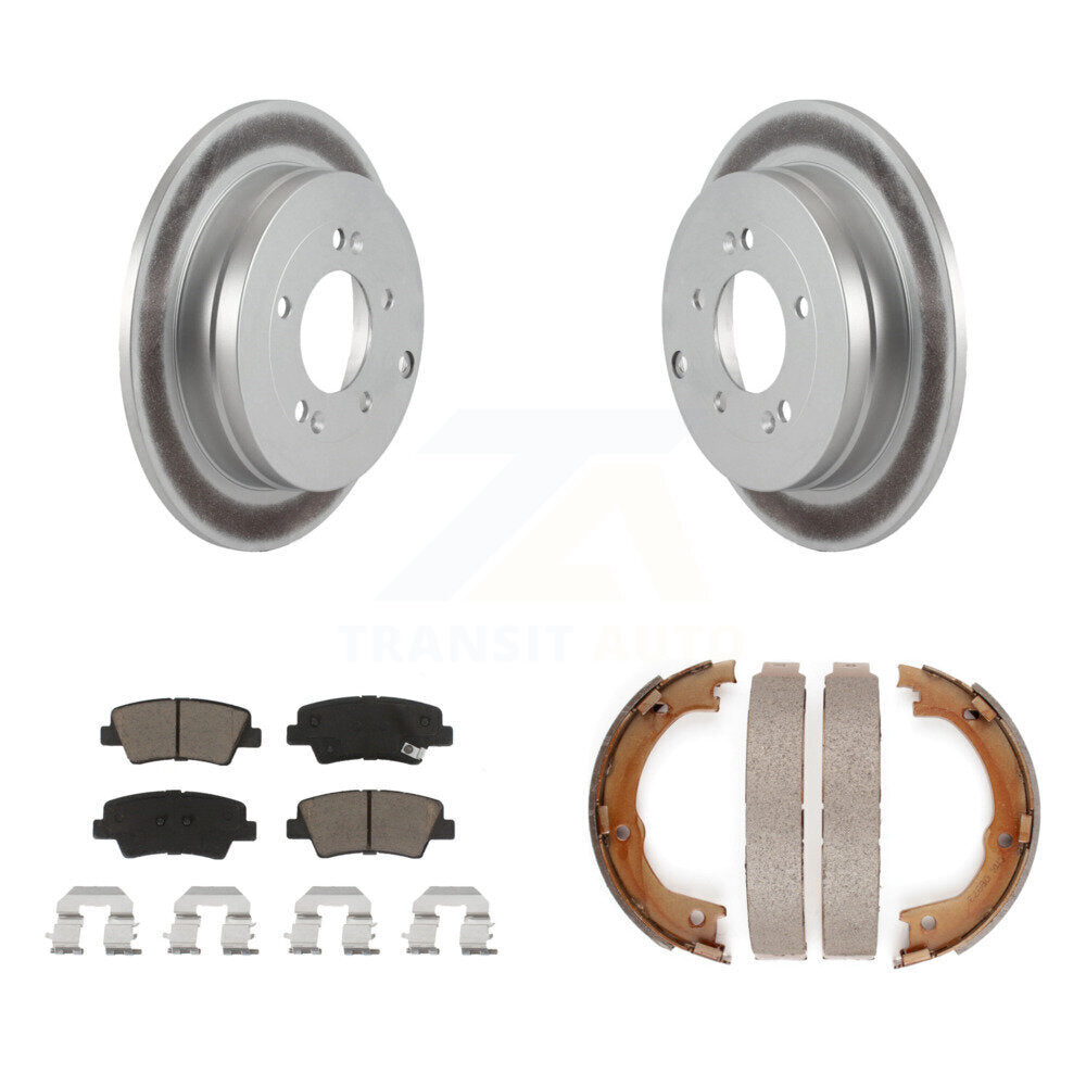 Transit Auto KGC-103029 Disc Brake Kit for 2007-2009 Hyundai Azera, Kia Amanti - Rear