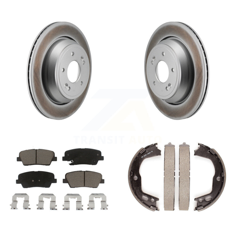 Transit Auto KGC-103030 Disc Brake Kit for 2011-2013 Hyundai Equus - Rear