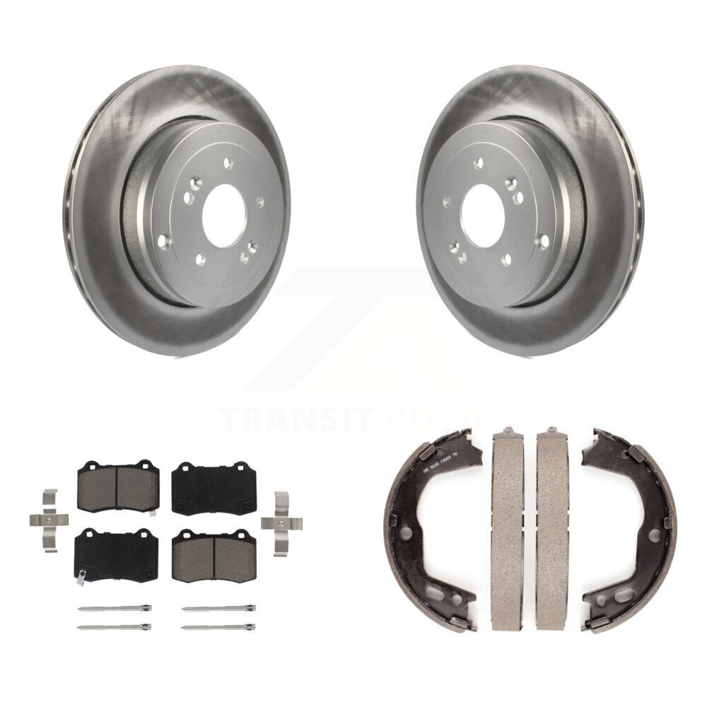 Transit Auto KGC-103032 Disc Brake Kit for 2010-2016 Hyundai Genesis Coupe - Rear