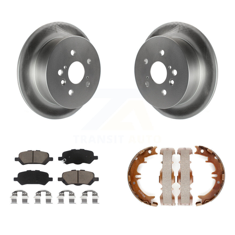 Transit Auto KGC-103036 Disc Brake Kit for 2009-2016 Toyota Venza - Rear