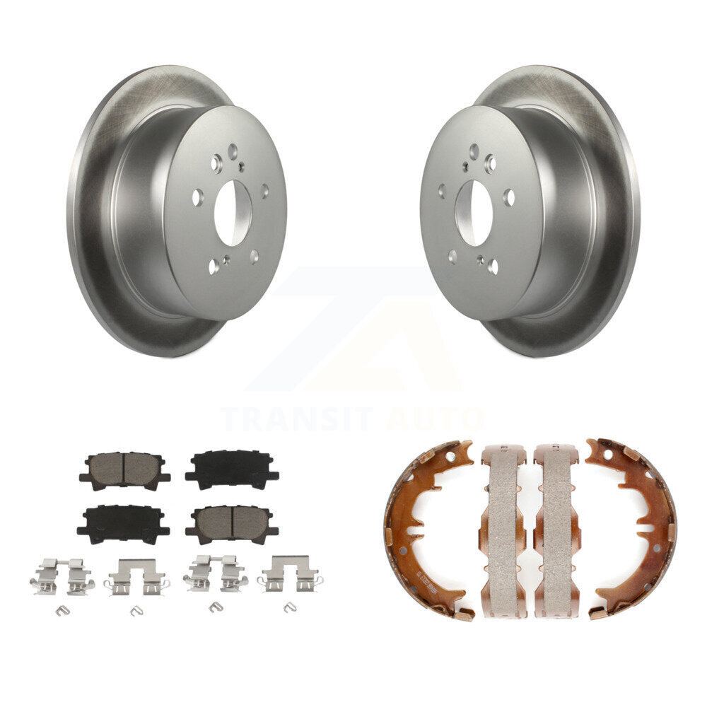 Transit Auto KGC-103038 Disc Brake Kit for 2004-2009 Lexus RX350, Lexus RX400h and More - Rear