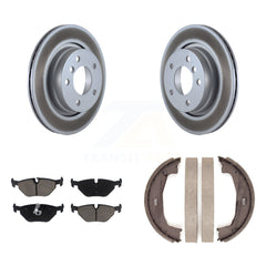 Transit Auto KGC-103041 Disc Brake Kit for 2000-2006 BMW 325Ci, BMW 325i and More - Rear