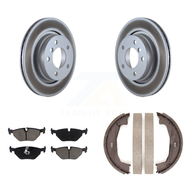 Transit Auto KGC-103041 Disc Brake Kit for 2000-2006 BMW 325Ci, BMW 325i and More - Rear
