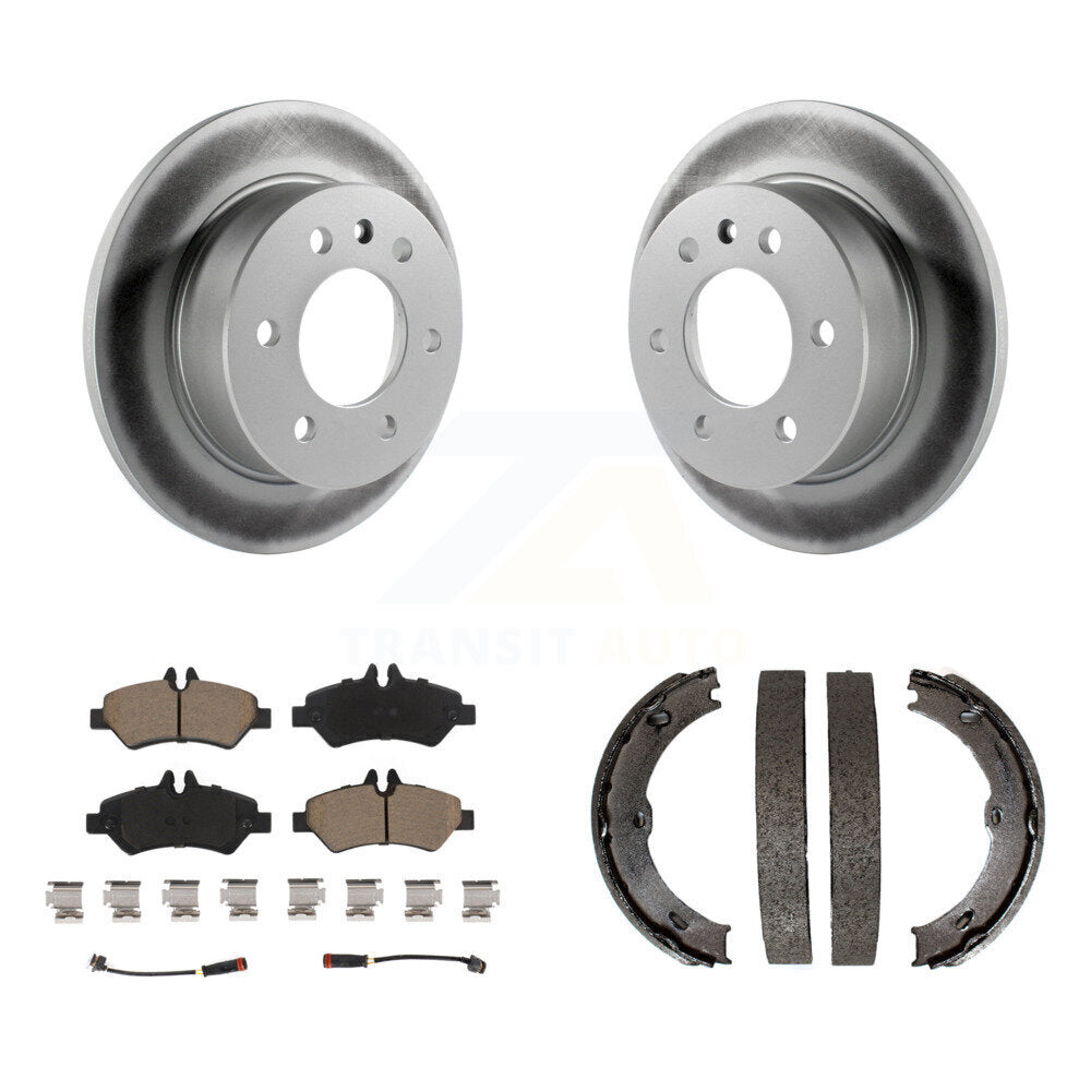 Transit Auto KGC-103042 Disc Brake Kit for 2007-2018 Mercedes-Benz Sprinter 2500, Dodge Sprinter 2500 and More - Rear
