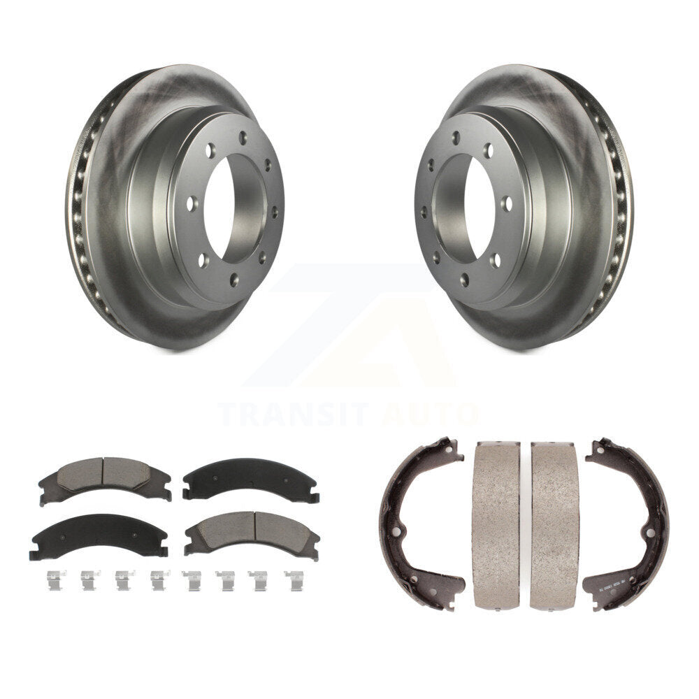 Transit Auto KGC-103044 Disc Brake Kit for 2008-2023 Ford E-350 Super Duty, Ford E-150, Ford E-250 - Rear
