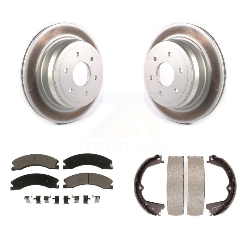 Transit Auto KGC-103047 Disc Brake Kit for 2016-2019 Nissan TITAN XD - Rear