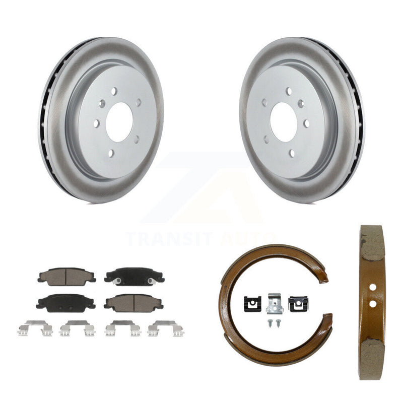 Transit Auto KGC-103052 Disc Brake Kit for 2003-2011 Cadillac STS, Cadillac CTS - Rear