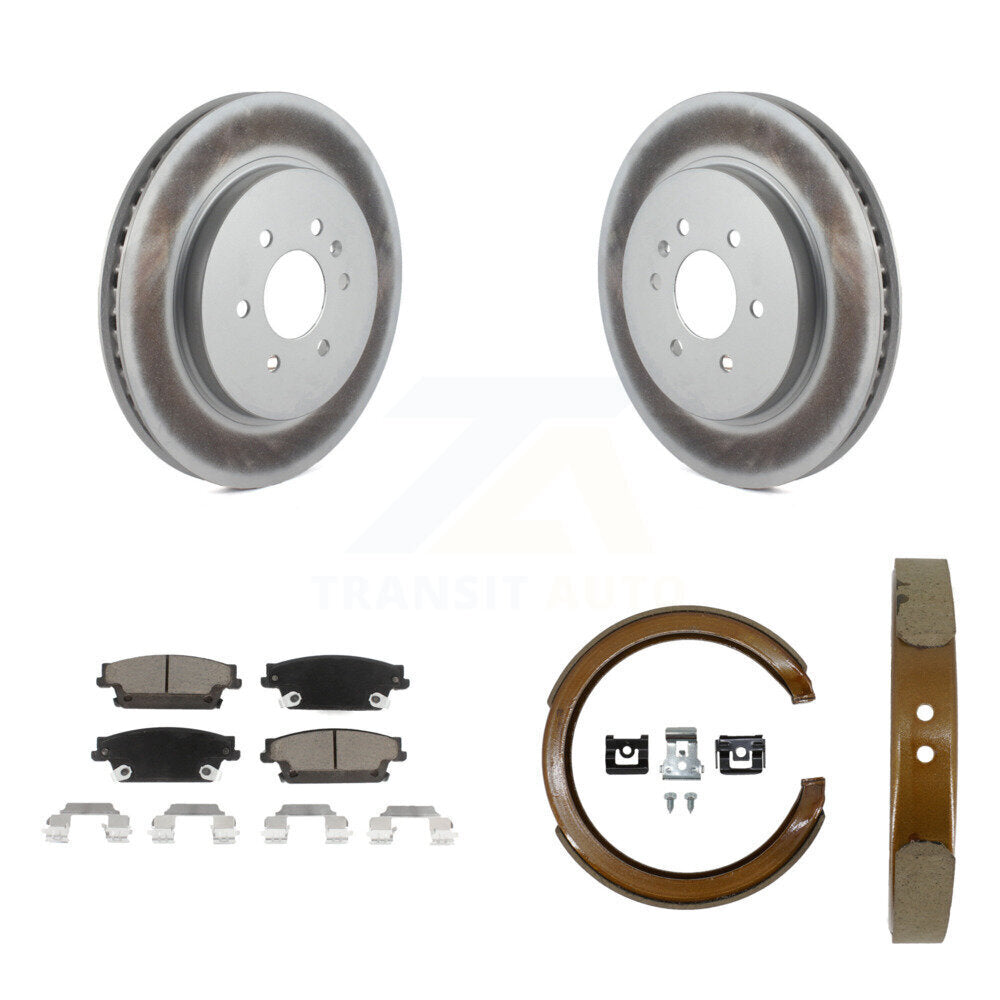 Transit Auto KGC-103053 Disc Brake Kit for 2004-2009 Cadillac SRX - Rear
