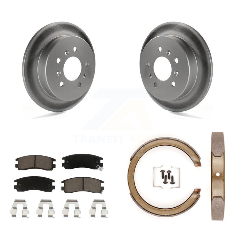 Transit Auto KGC-103055 Disc Brake Kit for 1997-2010 Chevrolet Impala, Buick Century and More - Rear