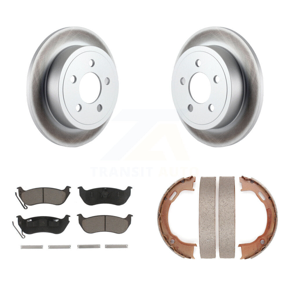 Transit Auto KGC-103056 Disc Brake Kit for 2003-2007 Jeep TJ, Jeep Liberty, Jeep Wrangler - Rear