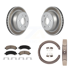 Transit Auto KGC-103057 Disc Brake Kit for 2002-2014 Cadillac Escalade, Chevrolet Avalanche 1500 and More - Rear