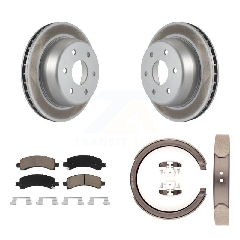 Transit Auto KGC-103057 Disc Brake Kit for 2002-2014 Cadillac Escalade, Chevrolet Avalanche 1500 and More - Rear