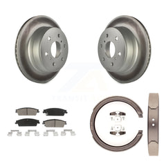 Transit Auto KGC-103058 Disc Brake Kit for 2007-2014 Chevrolet Silverado 1500, Cadillac Escalade and More - Rear