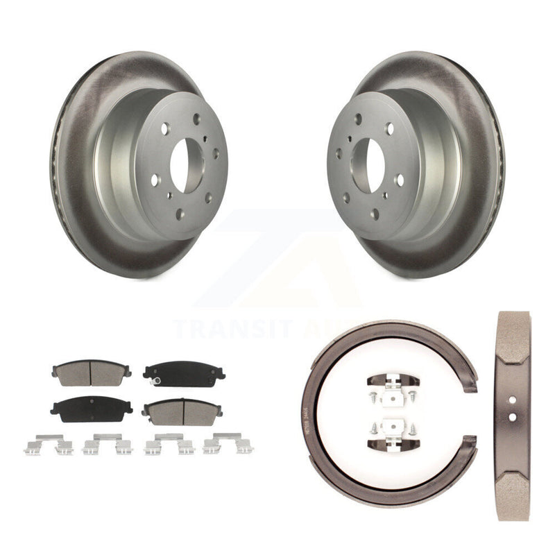 Transit Auto KGC-103058 Disc Brake Kit for 2007-2014 Chevrolet Silverado 1500, Cadillac Escalade and More - Rear