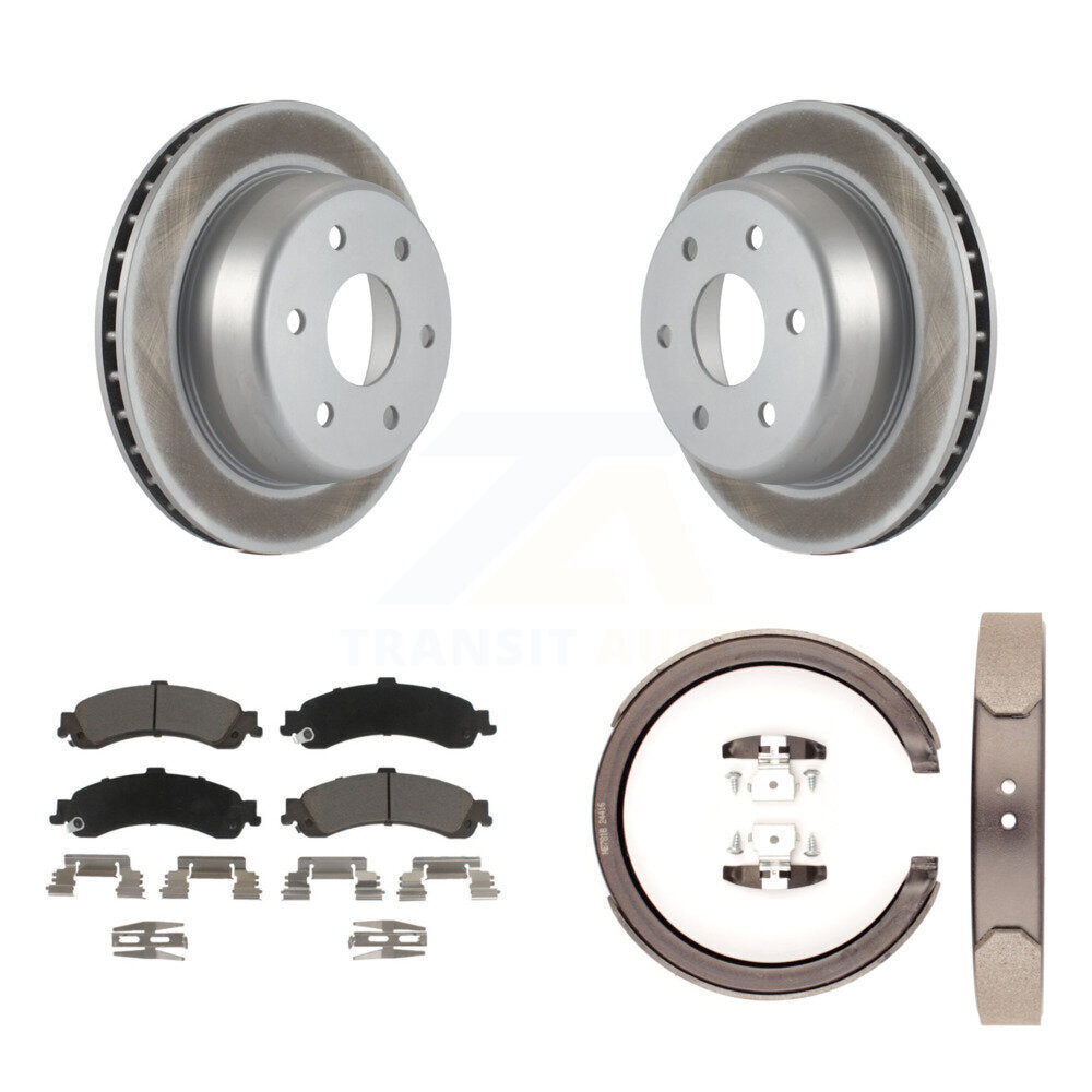 Transit Auto KGC-103060 Disc Brake Kit for 2000-2006 Chevrolet Silverado 1500, GMC Sierra 1500 and More - Rear