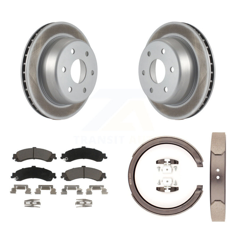 Transit Auto KGC-103060 Disc Brake Kit for 2000-2006 Chevrolet Silverado 1500, GMC Sierra 1500 and More - Rear