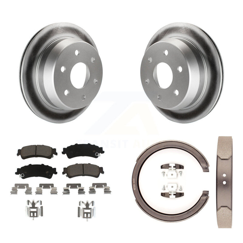 Transit Auto KGC-103061 Disc Brake Kit for 1999-2007 Chevrolet Silverado 1500 Classic, GMC Sierra 1500 Classic and More - Rear