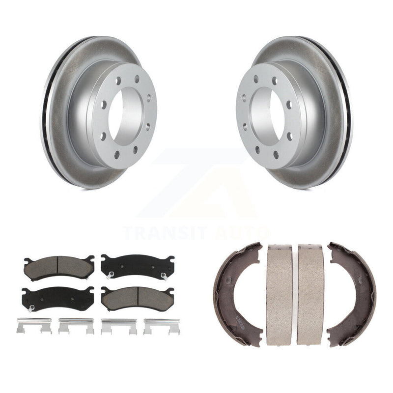 Transit Auto KGC-103063 Disc Brake Kit for 1999-2010 Chevrolet Suburban 2500, GMC Sierra 3500 HD and More - Rear