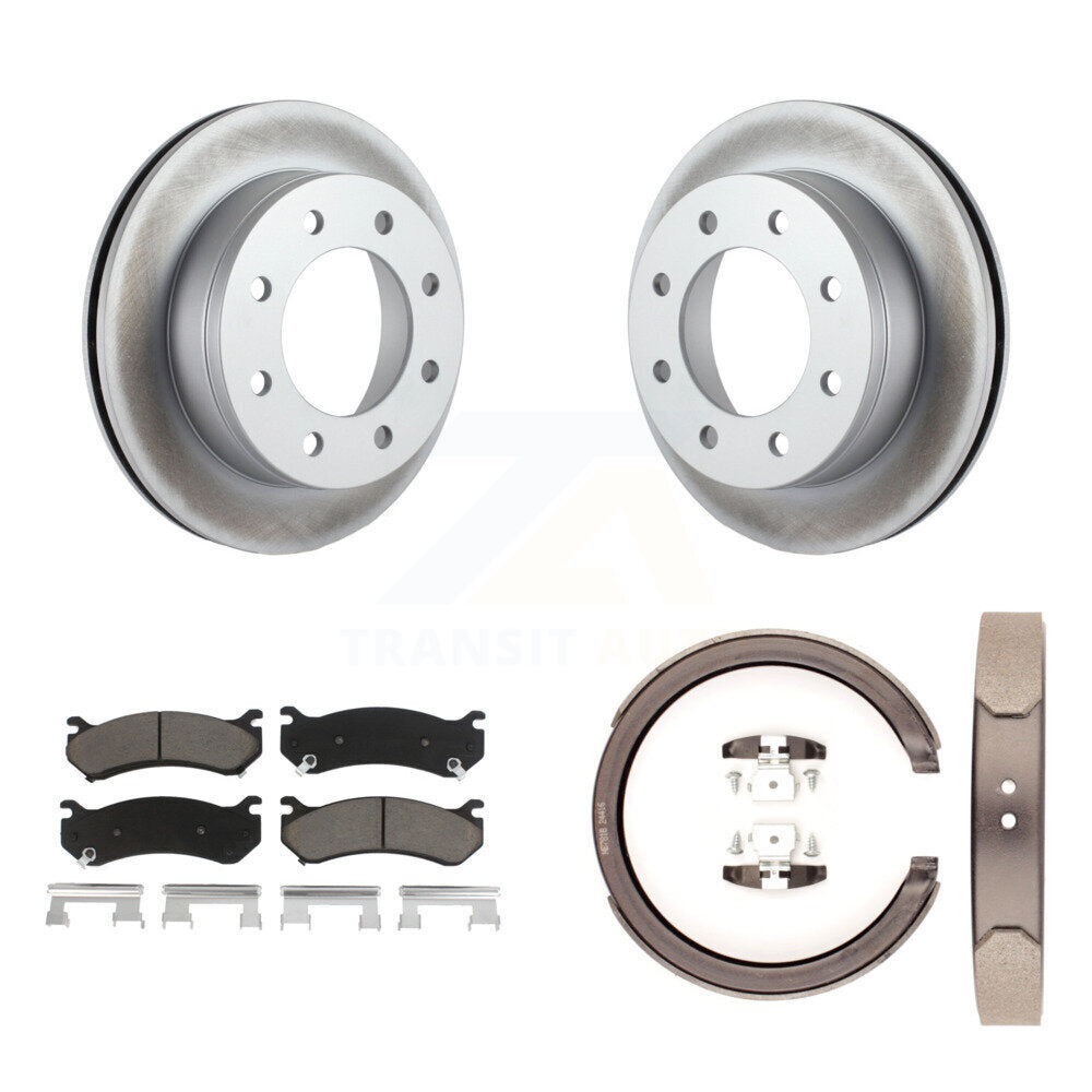 Transit Auto KGC-103066 Disc Brake Kit for 2001-2006 Chevrolet Silverado 1500 HD, GMC Sierra 1500 HD and More - Rear