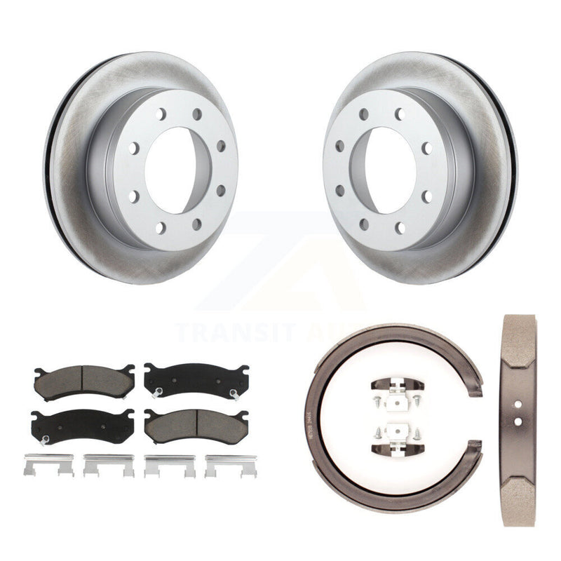 Transit Auto KGC-103066 Disc Brake Kit for 2001-2006 Chevrolet Silverado 1500 HD, GMC Sierra 1500 HD and More - Rear