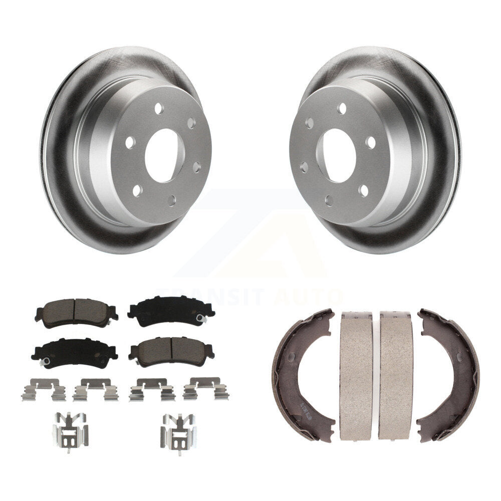 Transit Auto KGC-103068 Disc Brake Kit for 2006 Chevrolet Silverado 1500, GMC Sierra 1500 - Rear