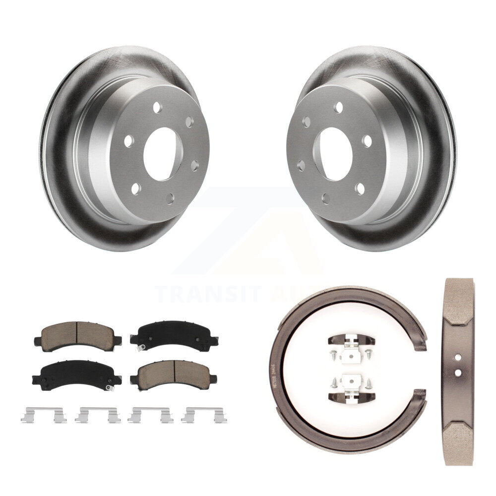 Transit Auto KGC-103070 Disc Brake Kit for 2002 Chevrolet Avalanche 1500, Chevrolet Suburban 1500 - Rear
