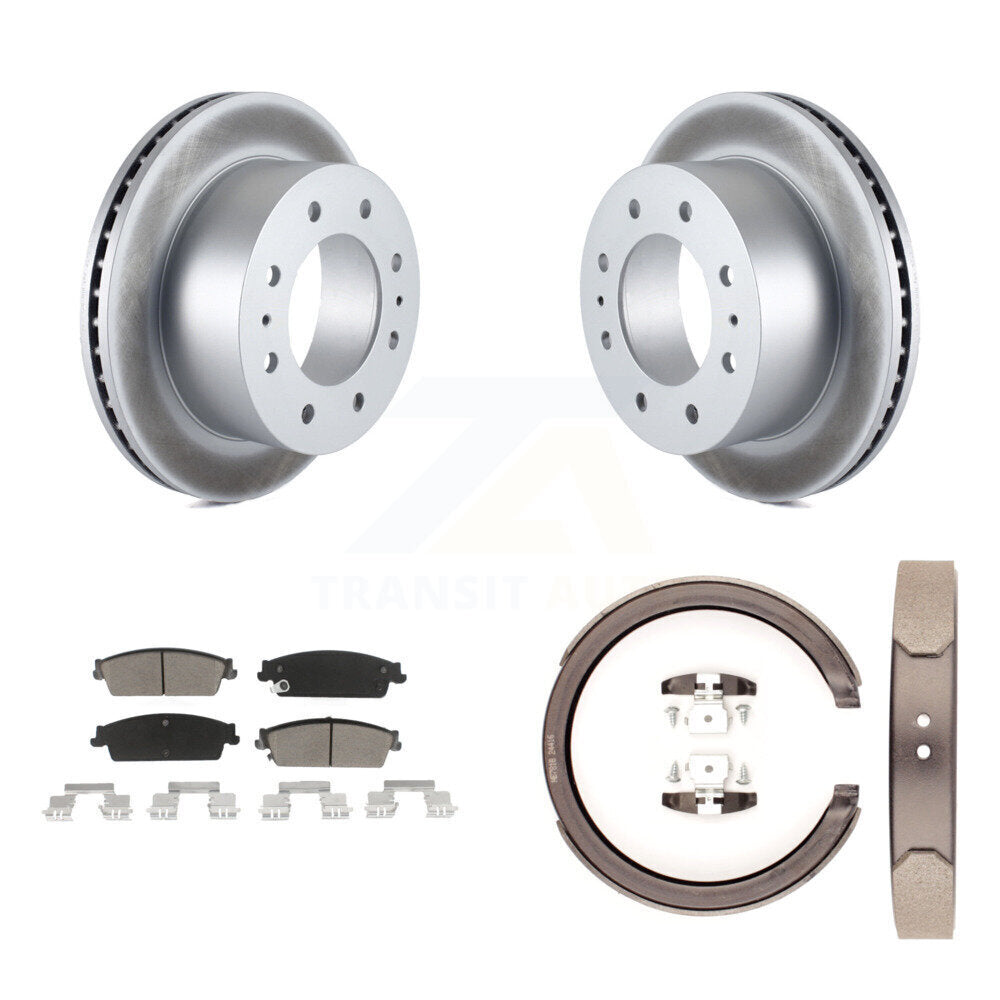 Transit Auto KGC-103073 Disc Brake Kit for 2011 Chevrolet Silverado 1500 - Rear