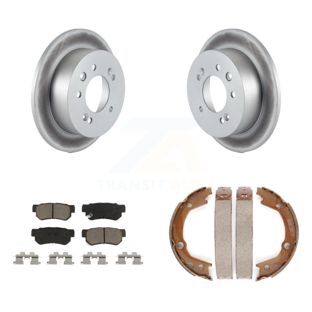 Transit Auto KGC-103076 Disc Brake Kit for 2007-2010 Hyundai Elantra - Rear