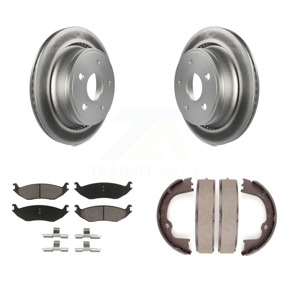 Transit Auto KGC-103078 Disc Brake Kit for 2007-2021 Ram 1500 Classic, Ram 1500 and More - Rear