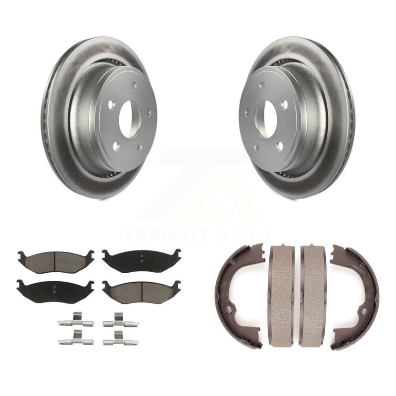 Transit Auto KGC-103078 Disc Brake Kit for 2007-2021 Ram 1500 Classic, Ram 1500 and More - Rear