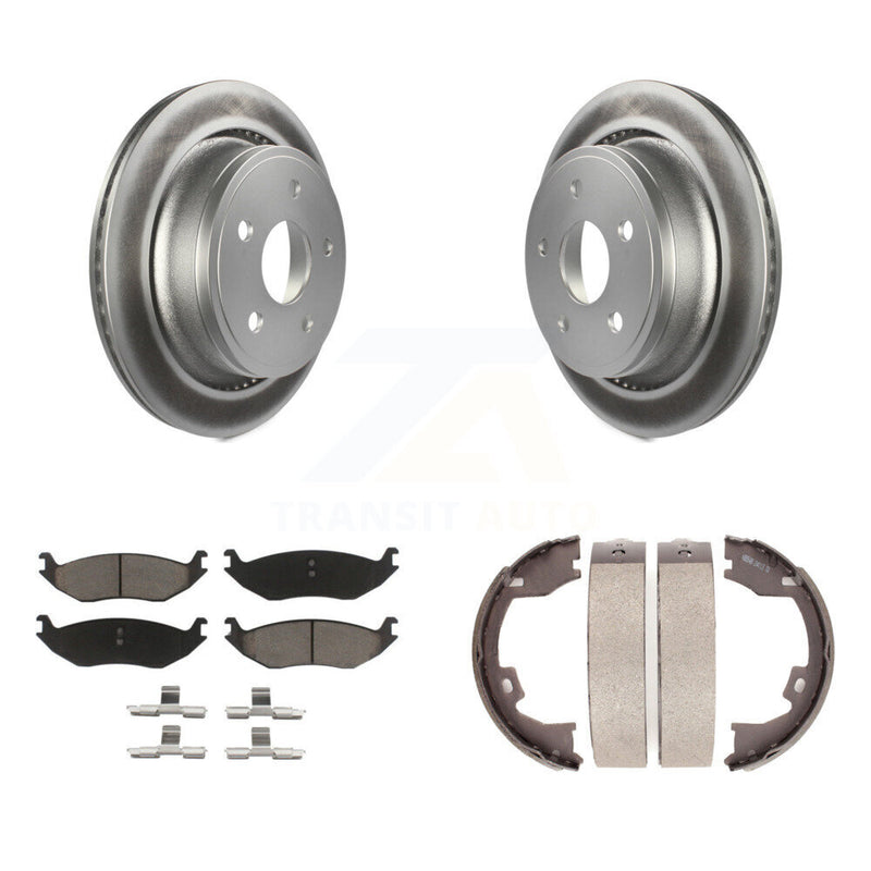 Transit Auto KGC-103081 Disc Brake Kit for 2007-2008 Dodge Ram 1500 - Rear