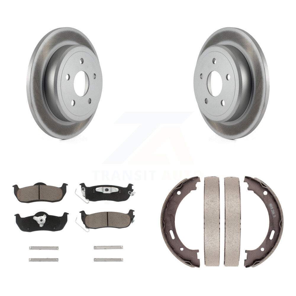 Transit Auto KGC-103087 Disc Brake Kit for 2005-2010 Jeep Grand Cherokee, Jeep Commander - Rear