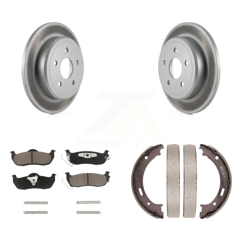Transit Auto KGC-103087 Disc Brake Kit for 2005-2010 Jeep Grand Cherokee, Jeep Commander - Rear