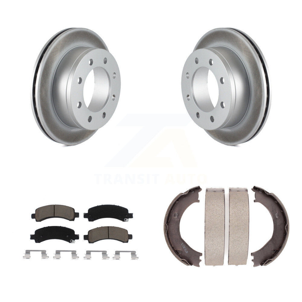Transit Auto KGC-103092 Disc Brake Kit for 2003-2008 Chevrolet Express 2500, GMC Savana 2500 and More - Rear