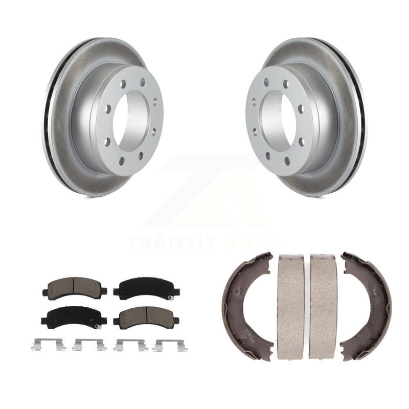 Transit Auto KGC-103092 Disc Brake Kit for 2003-2008 Chevrolet Express 2500, GMC Savana 2500 and More - Rear