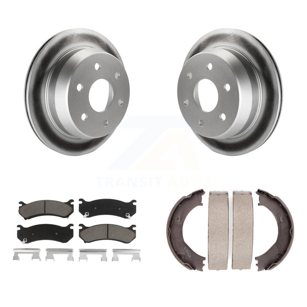 Transit Auto KGC-103097 Disc Brake Kit for 2003 Chevrolet Silverado 2500, Chevrolet Silverado 2500 HD, GMC Sierra 2500 - Rear