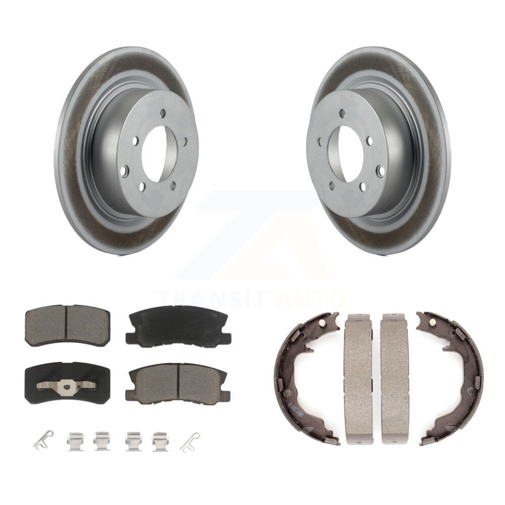 Transit Auto KGC-103102 Disc Brake Kit for 2007-2017 Jeep Compass, Jeep Patriot and More - Rear