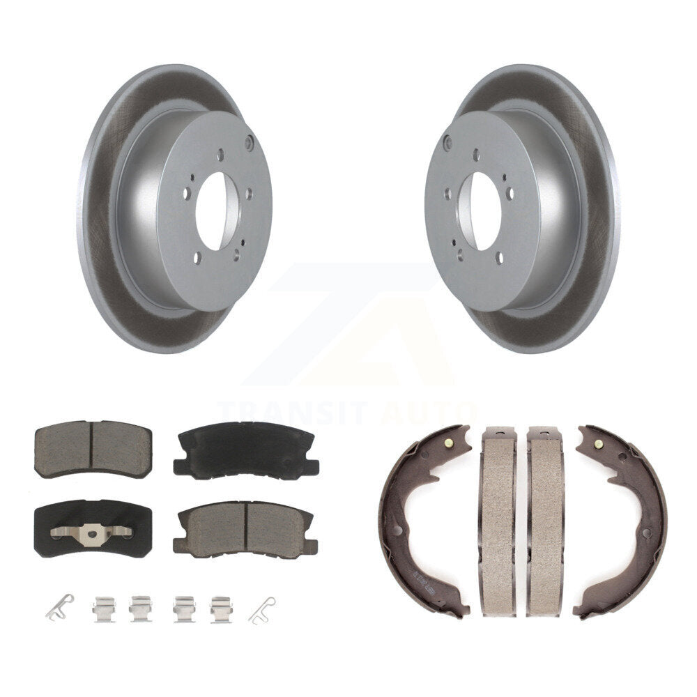 Transit Auto KGC-103105 Disc Brake Kit for 2008-2014 Mitsubishi Lancer, Mitsubishi Outlander - Rear