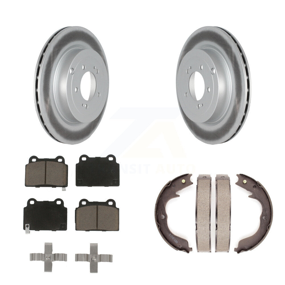 Transit Auto KGC-103106 Disc Brake Kit for 2008-2014 Mitsubishi Lancer - Rear